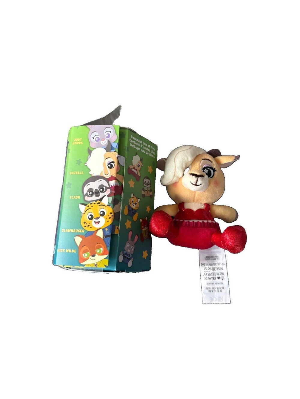 Disney Parks Wishables Zootopia Gazelle Plush Stuffed Animal